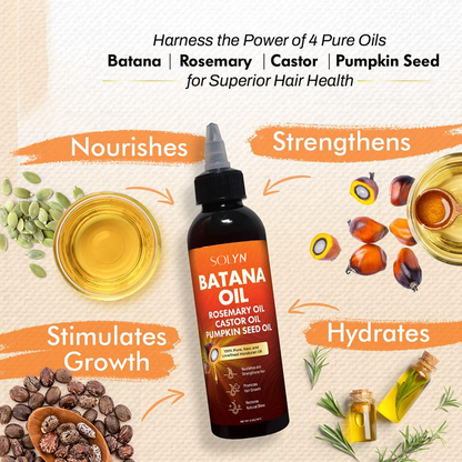 Solyn® Batana Oil Hair Blend
